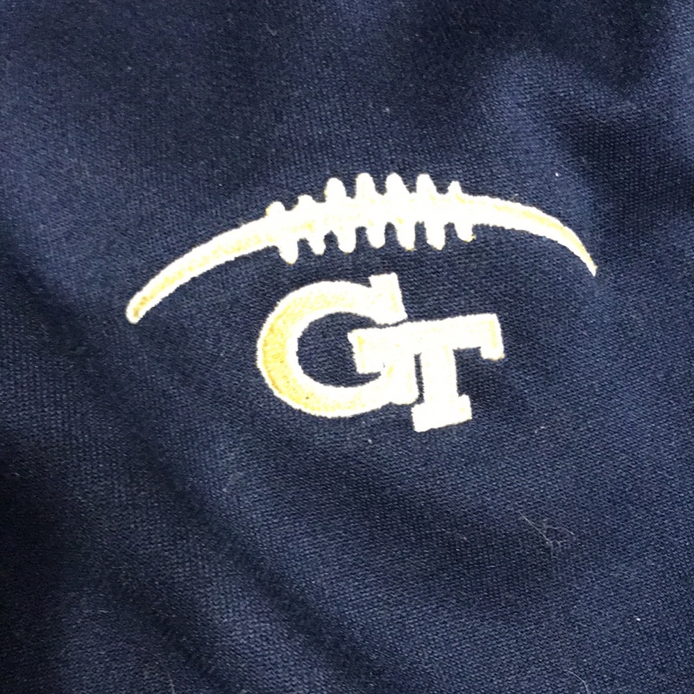 SOLD⭐️GT football Navy & gold sweats - Picture 3 of 8